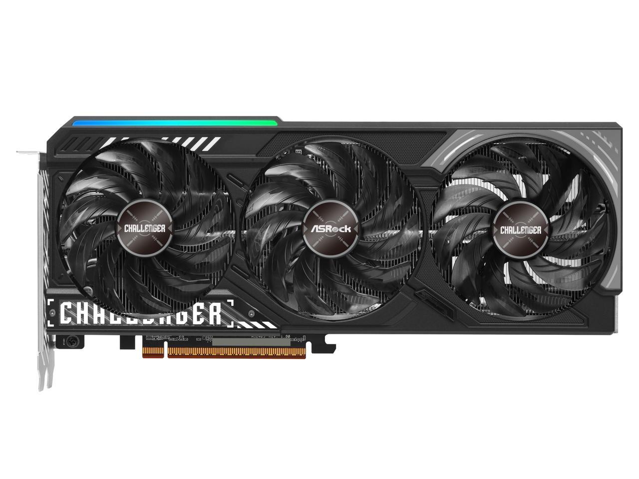 Rx 9070 16Gb - Carte graphique ASRock Challenger Radeon RX