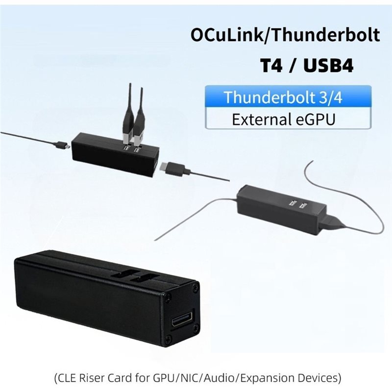 Super Offre - Adaptateur T4 Oc - Gpu External Dock Egpu Thunderbolt 4 avis et prix
