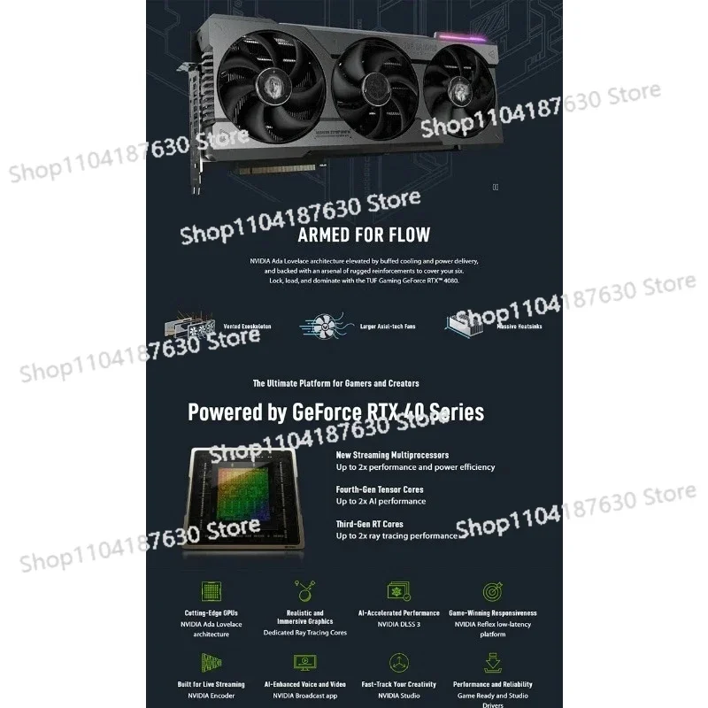 Carte graphique 4090 ROG STRIX - Graphics Card 24Gb Gddr6X avis et prix