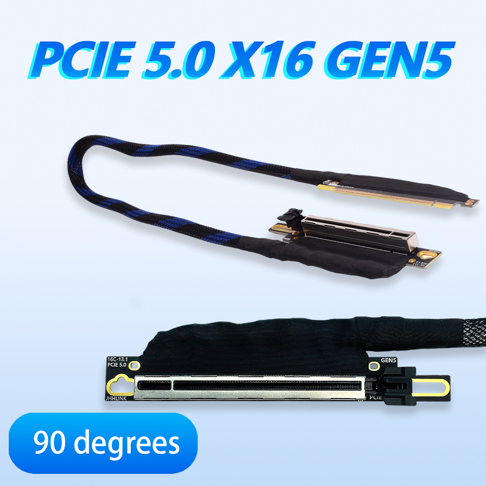Câble Riser GEN5 PCI E 5.0 X16 - Pcie 5.0 Gpu Riser Cable avis et prix