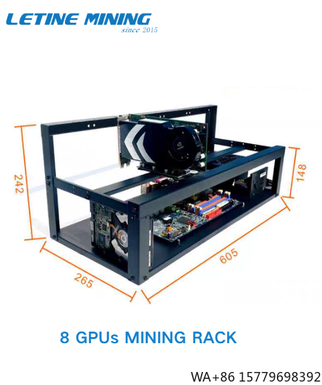 Support de carte graphique pou - Gpu Mining Rig Frame 8 Gpu avis et prix
